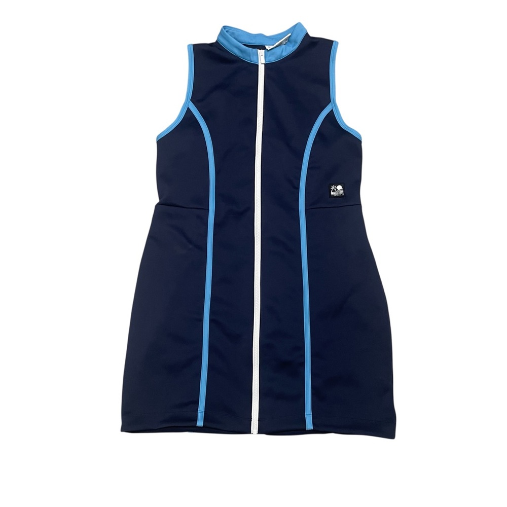 STAUD X NB New Balance Neoprene Zip Through Dress Sz XL